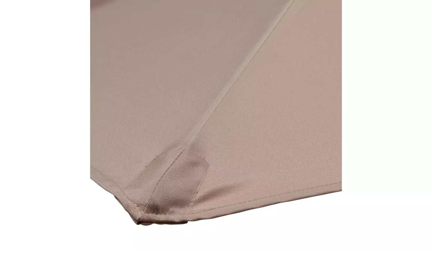 Habitat 2.5m Overhanging Garden Parasol - Cream